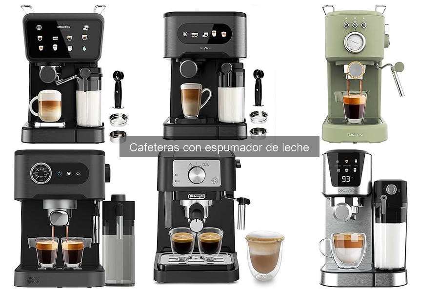 Mejores cafeteras con espumador para principiantes