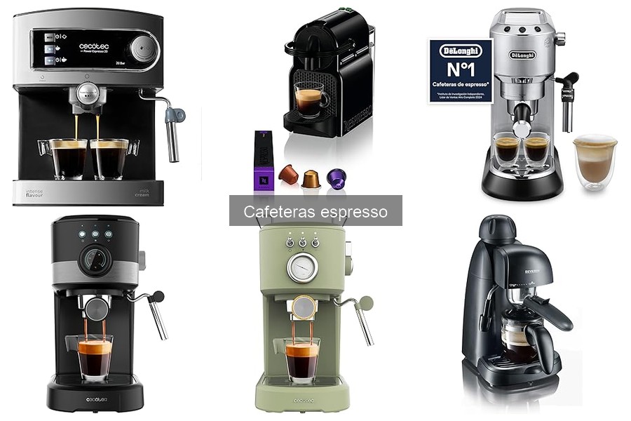Mejores cafeteras espresso para uso en casa: comparativa 2023