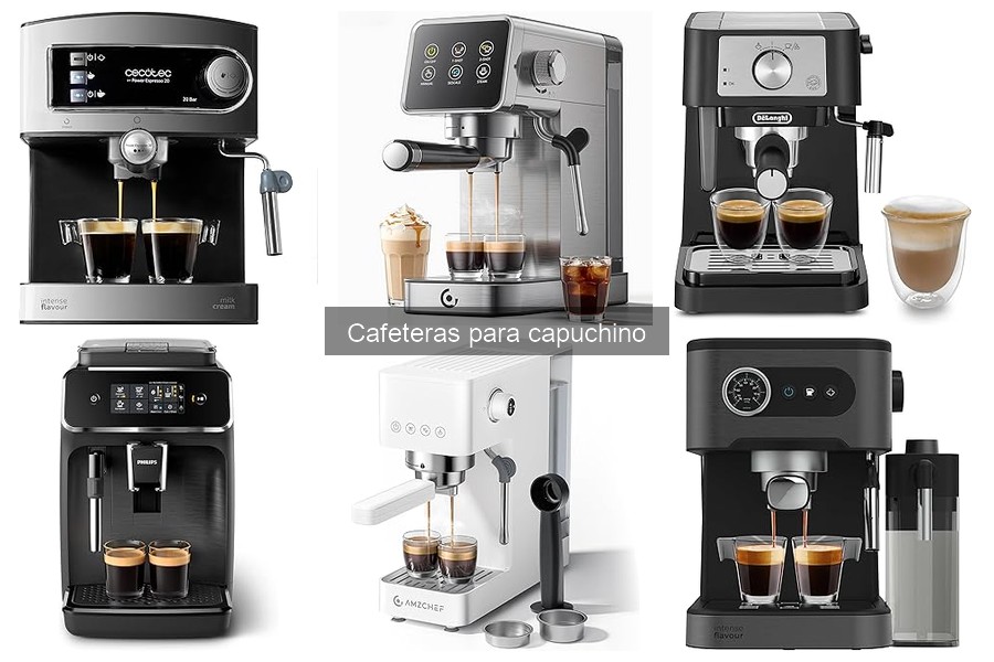 Mejores cafeteras para capuchino del 2023: comparativa