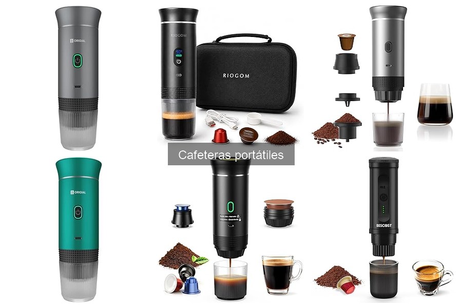 Mejores cafeteras portátiles para viajeros: comparativa 2023
