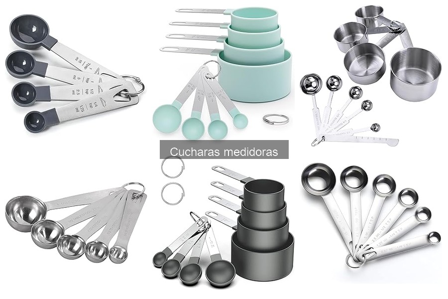 Mejores cucharas medidoras para repostería en 2023