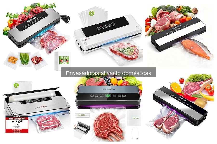 Mejores envasadoras al vacío del mercado en 2023