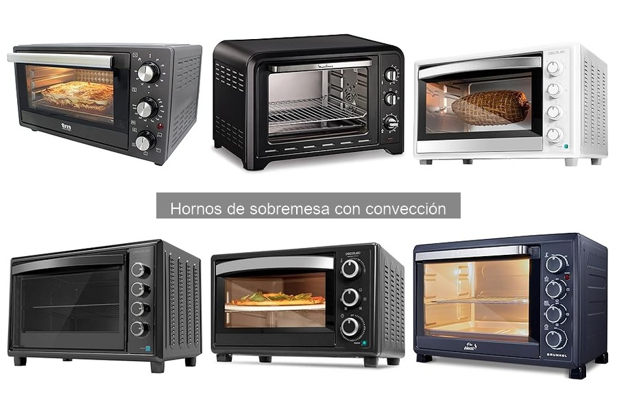 Mejores hornos de sobremesa con convección para familias grandes
