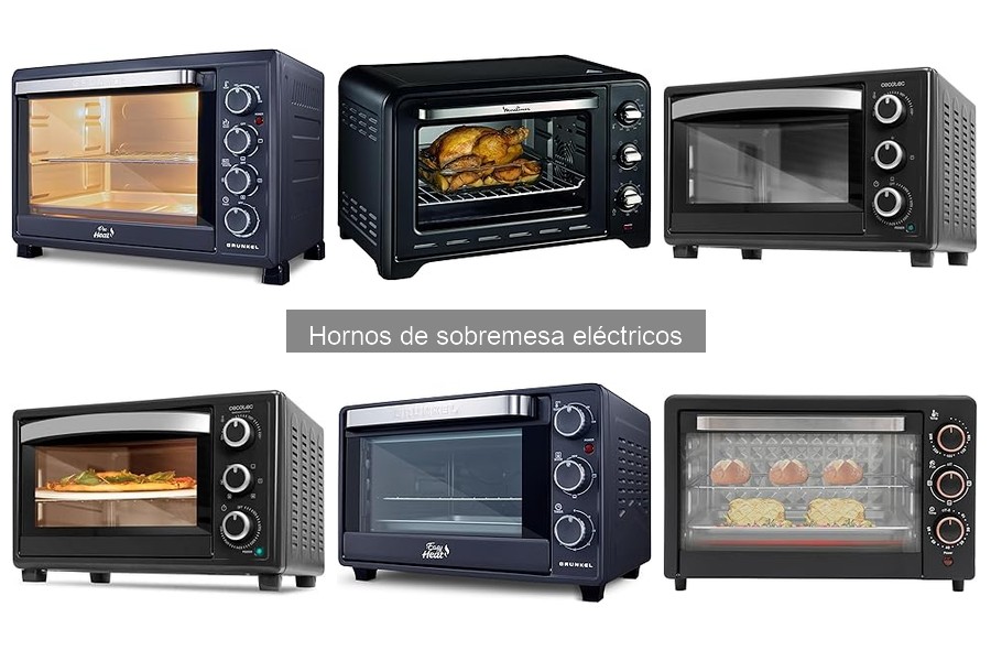 ** Mejores hornos de sobremesa eléctricos para familias pequeñas