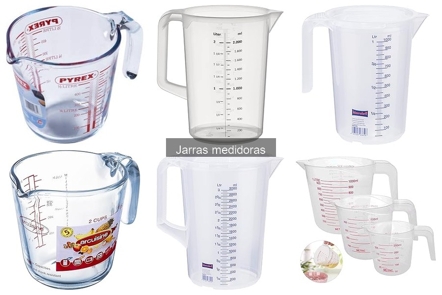 Mejores jarras medidoras para repostería: precisión y uso fácil