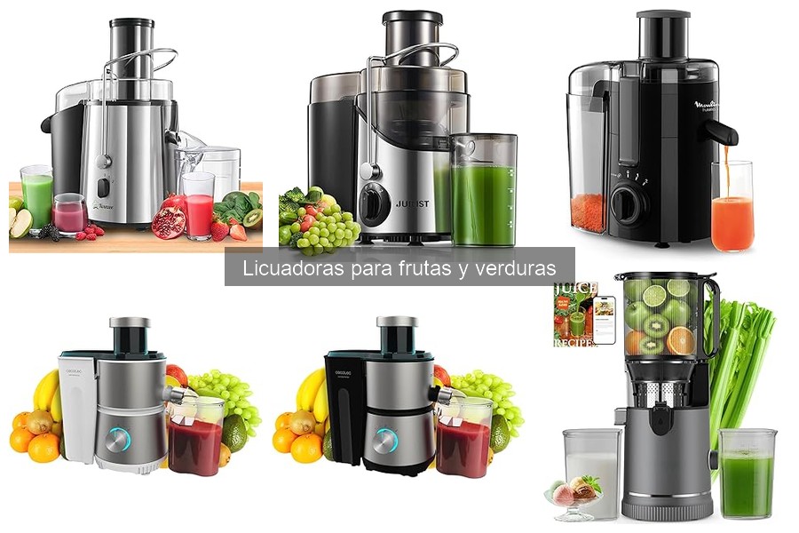 Mejores licuadoras para smoothies y jugos: comparativa 2023