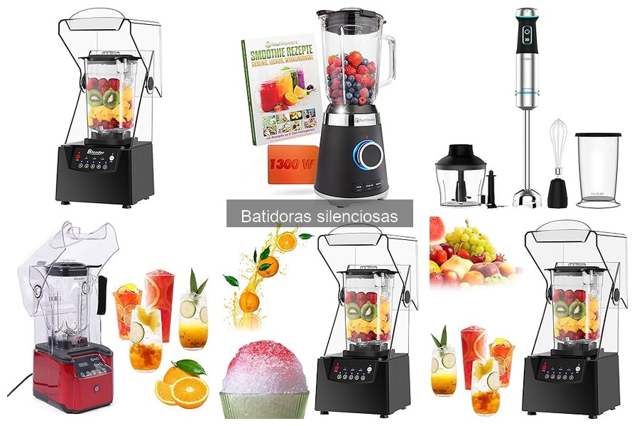 Mejores lugares para comprar batidoras silenciosas con descuento