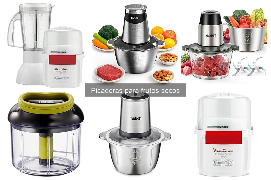 Mejores lugares para comprar picadoras de frutos secos online
