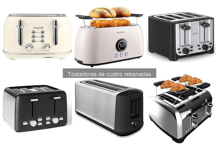 Mejores lugares para comprar tostadoras de 4 rebanadas