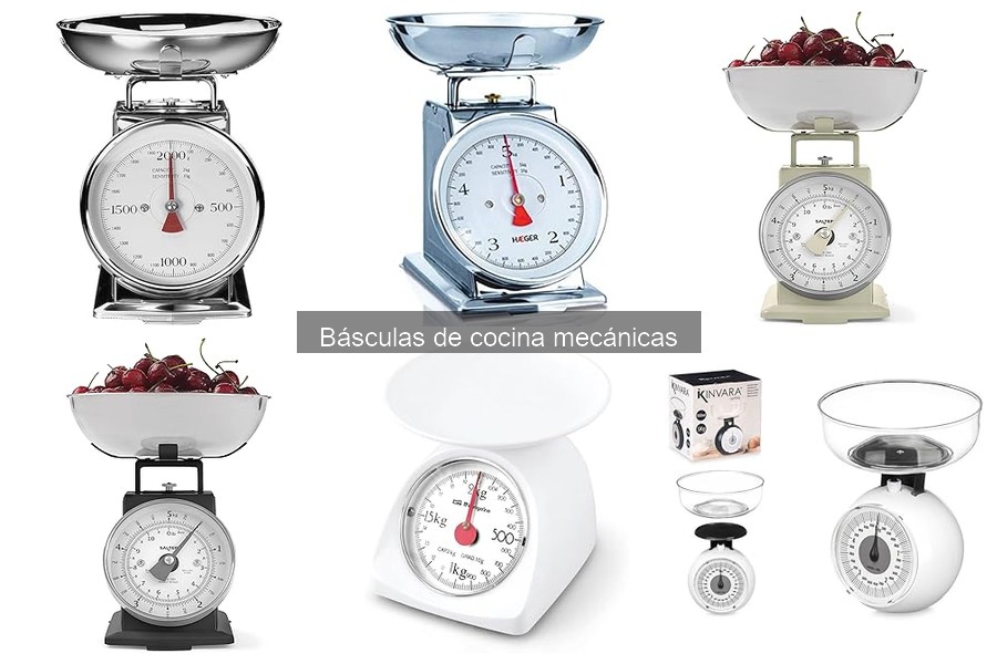 Mejores marcas de básculas de cocina mecánicas: opiniones