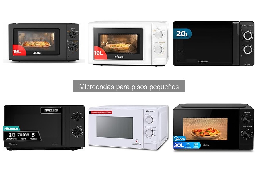 Mejores marcas de microondas para pisos pequeños en 2023