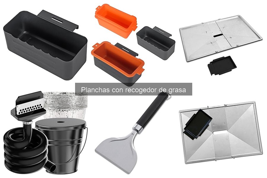 Mejores marcas de planchas con recogedor de grasa