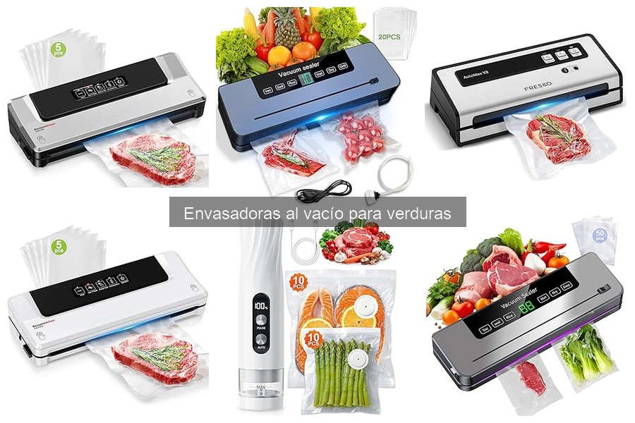 Mejores Ofertas de Envasadoras al Vacío para Verduras