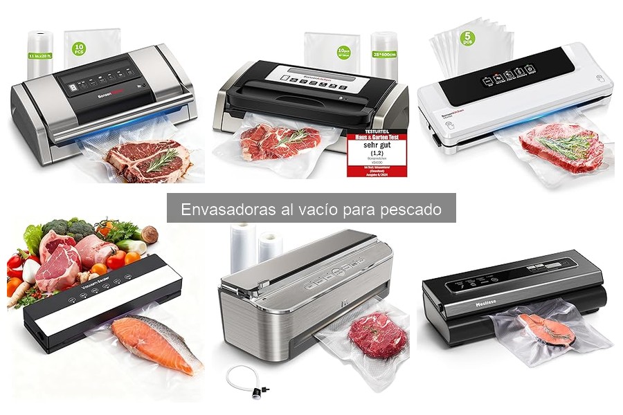 Mejores ofertas en envasadoras al vacío para pescado