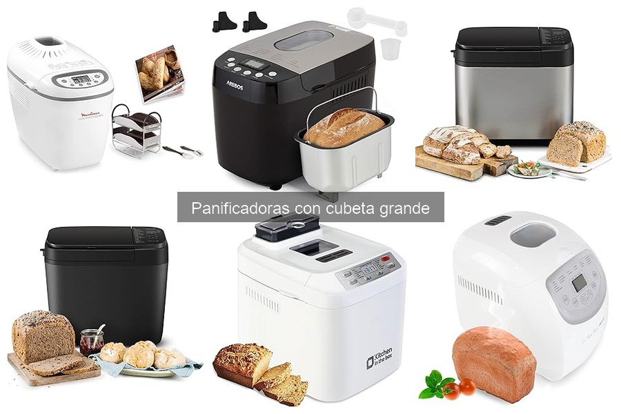 Mejores ofertas en panificadoras con cubeta grande 2023