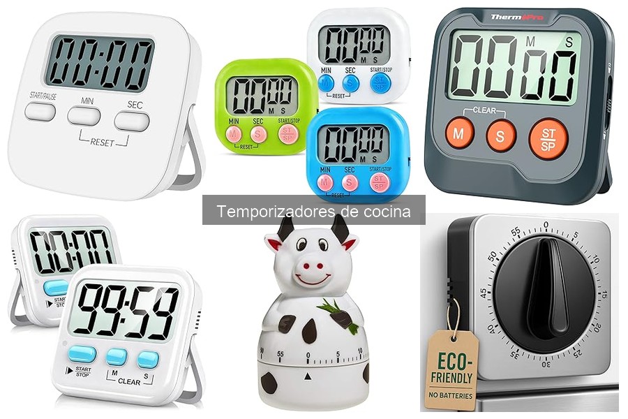 Mejores ofertas en temporizadores de cocina en 2023