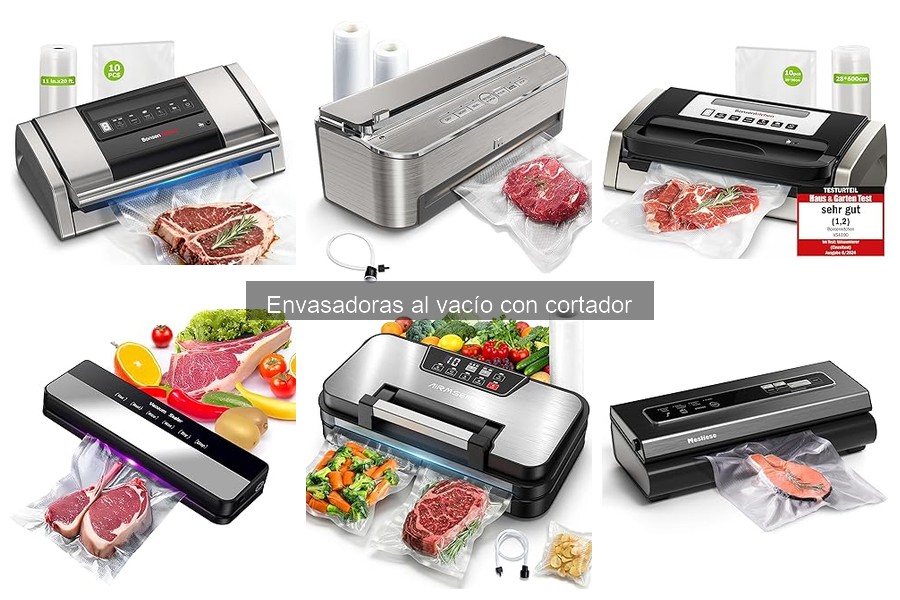 Mejores Ofertas y Precios de Envasadoras al Vacío con Cortador