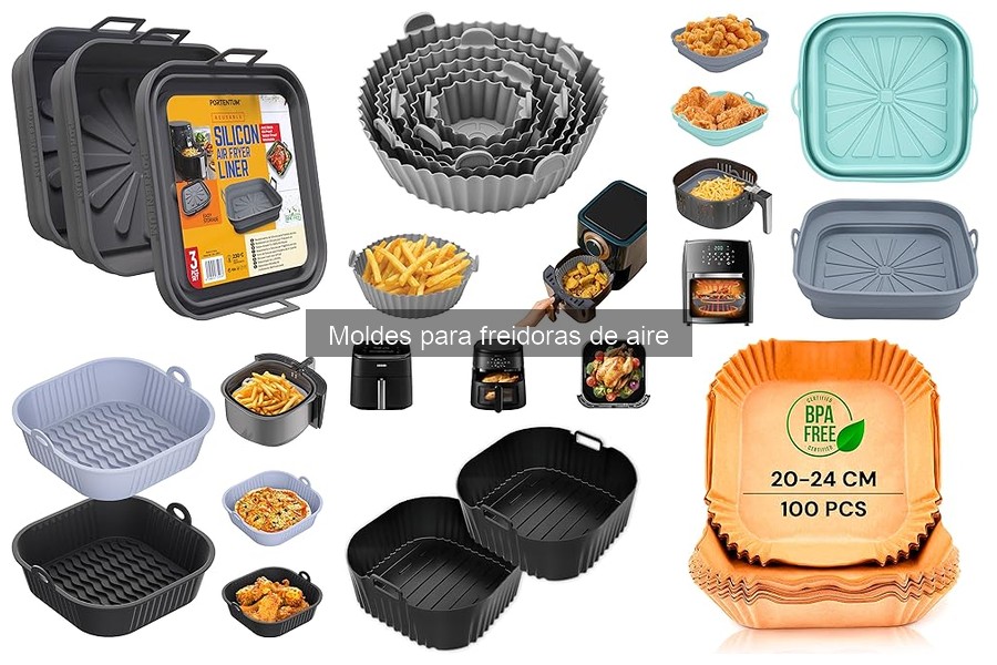 Mejores ofertas y precios de moldes para freidoras de aire
