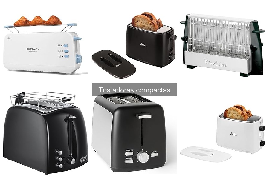 Mejores Ofertas y Precios de Tostadoras Compactas en Amazon