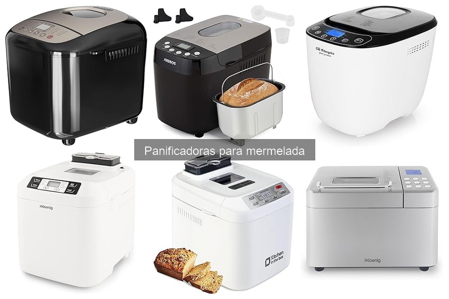 Mejores panificadoras para mermelada de 2023: comparativa