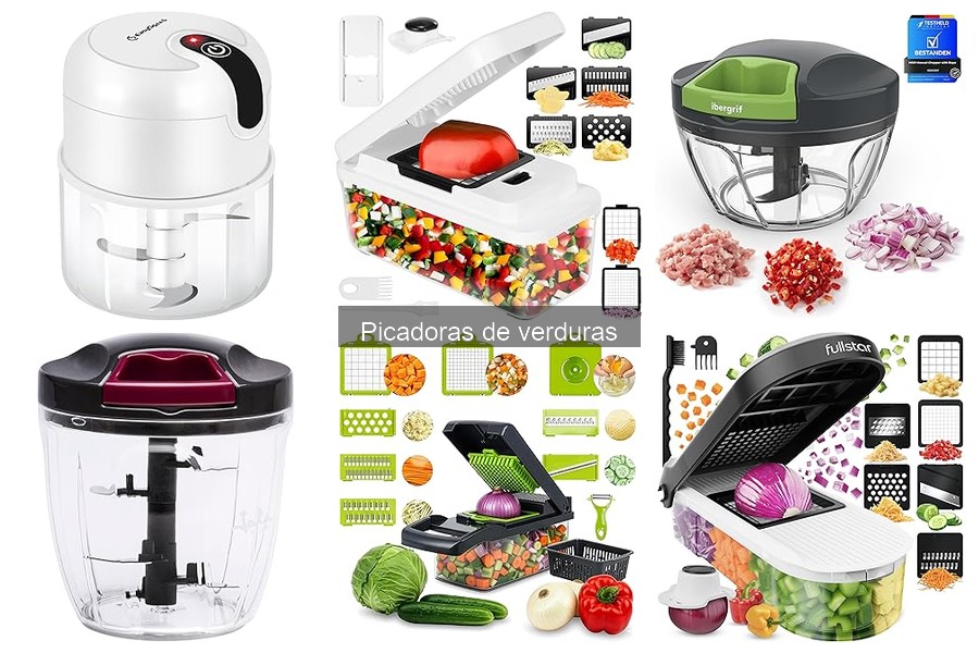 Mejores picadoras de verduras eléctricas en 2023