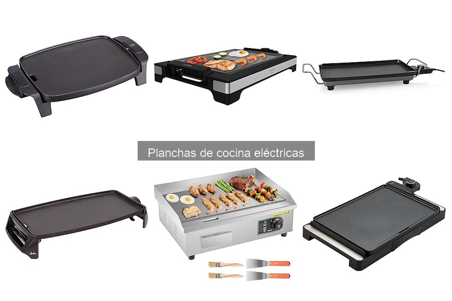 Mejores Planchas de Cocina Eléctricas para el Hogar - Comparativa