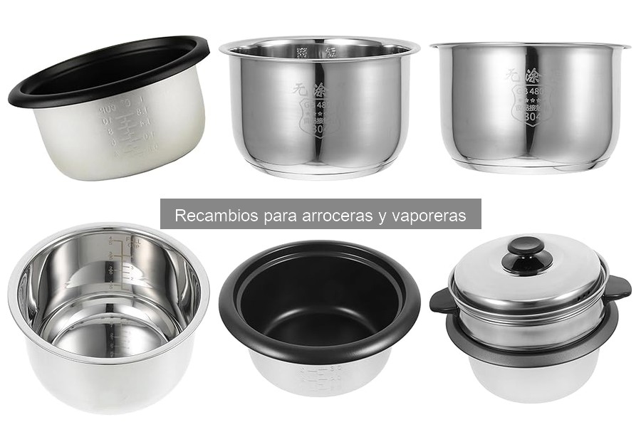 Mejores recambios para arroceras 2023: comparativa y guía
