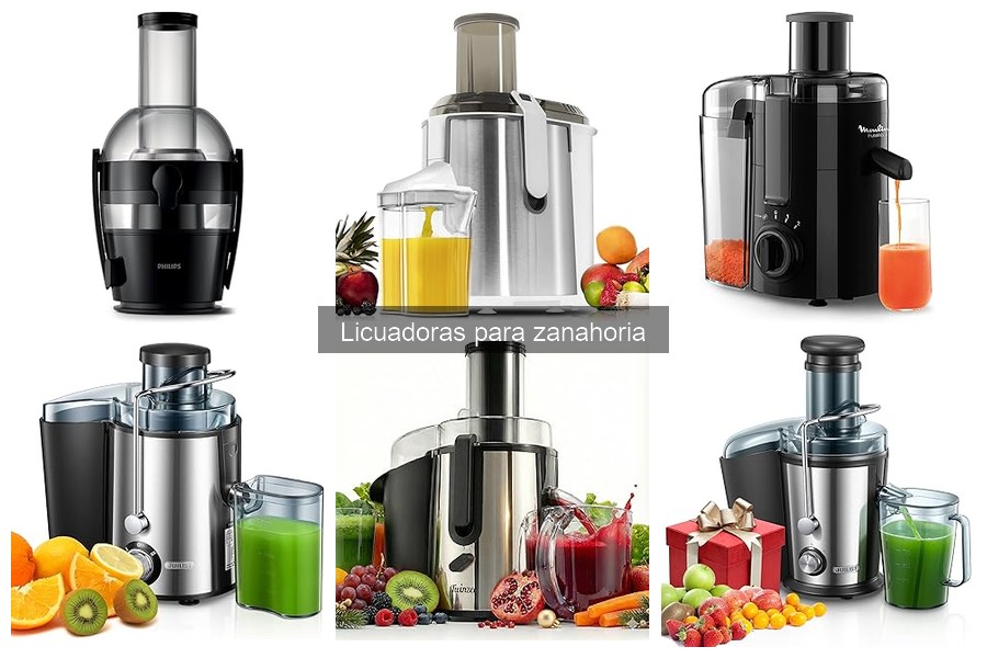 Mejores recetas de jugo de zanahoria para licuadoras