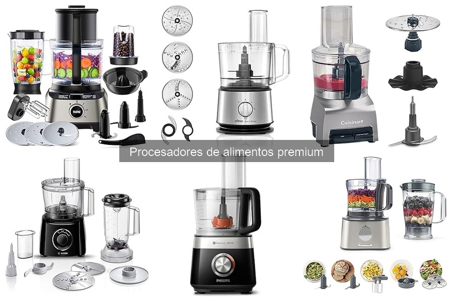 Mejores recetas para procesadores de alimentos premium