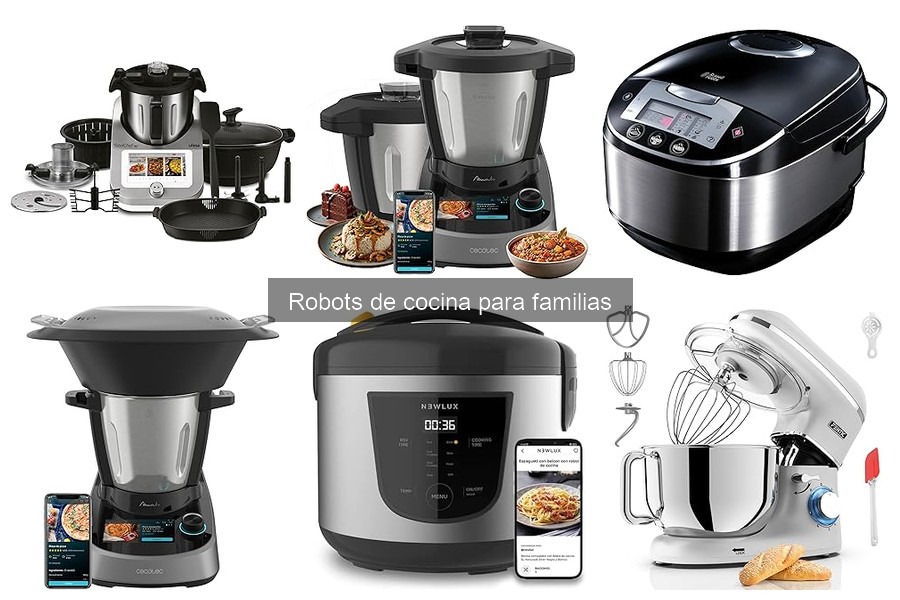 Mejores robots de cocina para familias numerosas en 2023