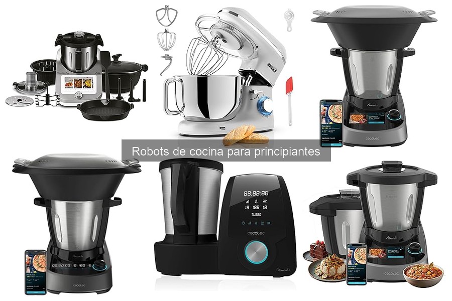 Mejores robots de cocina para principiantes en 2023