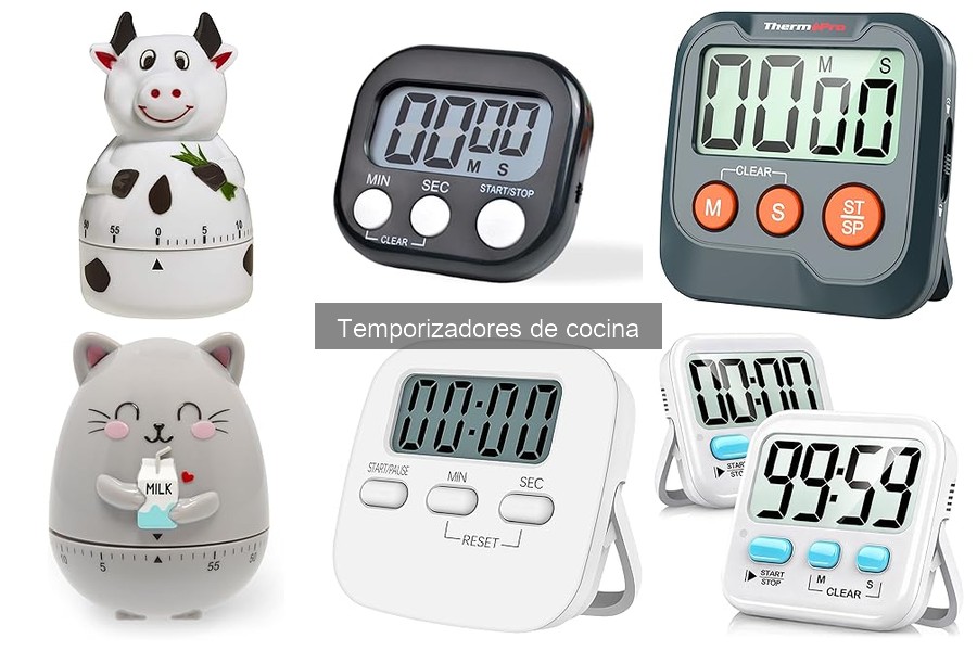 Mejores temporizadores de cocina para principiantes en 2023