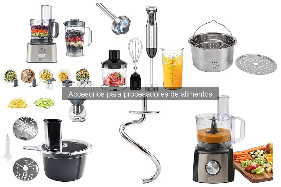 ¿Merece la pena comprar accesorios para procesadores de alimentos?