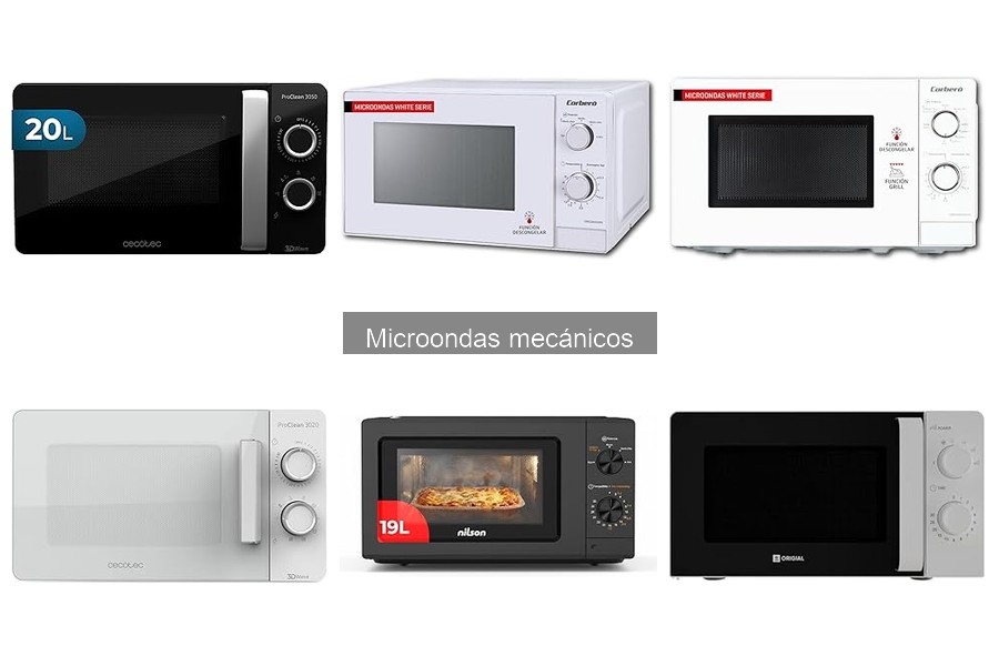 Microondas mecánicos vs. digitales: ¿Cuál elegir?
