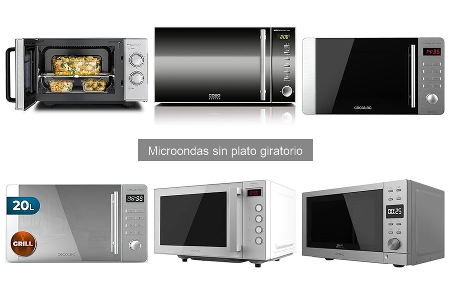 Microondas sin plato giratorio: características y beneficios