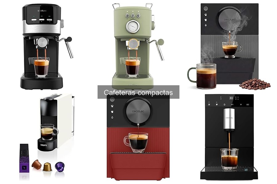 Ofertas y precios de cafeteras compactas para comprar hoy
