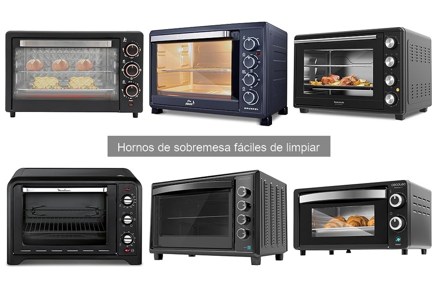 Ofertas y precios de hornos de sobremesa fáciles de limpiar