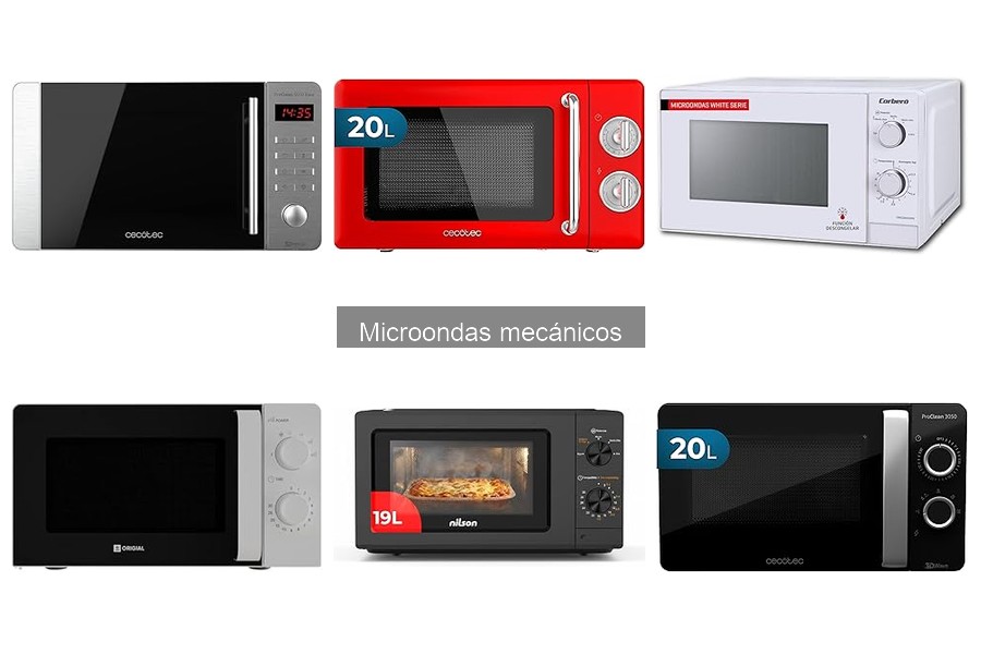 Opiniones de usuarios sobre microondas mecánicos