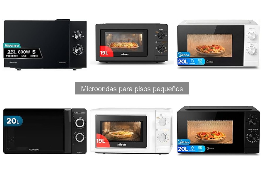 Opiniones de usuarios sobre microondas pequeños