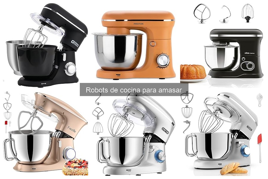 Opiniones de usuarios sobre robots de cocina para amasar