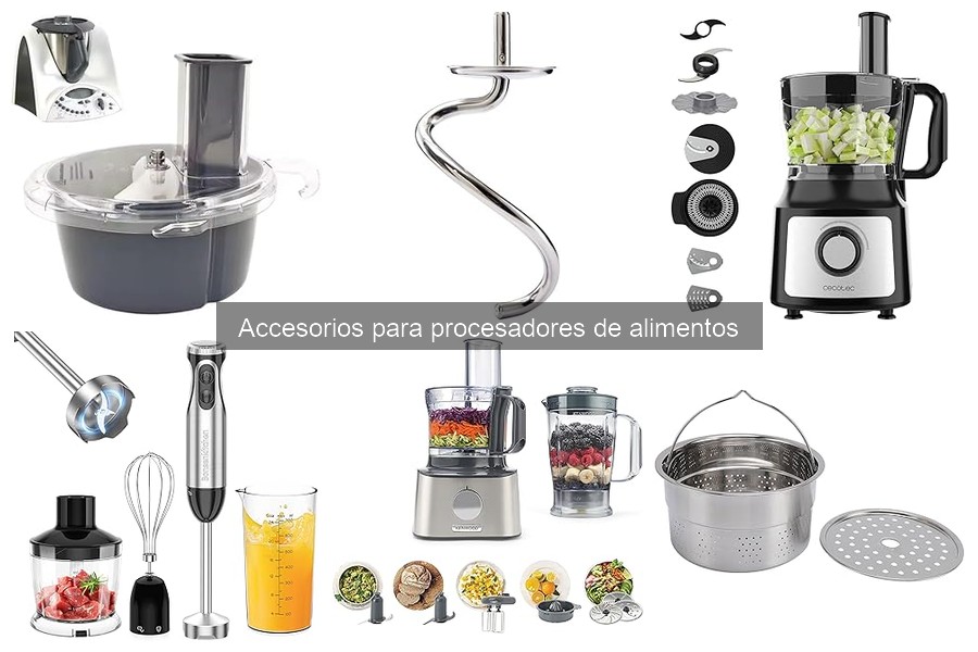 Opiniones sobre accesorios para procesadores de alimentos