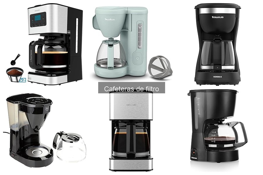 Opiniones sobre Cafeteras de Filtro: ¿Cuál elegir?