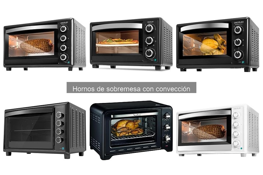 Opiniones sobre hornos de sobremesa con convección