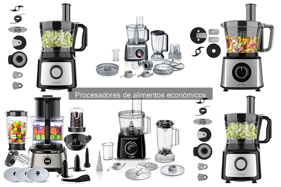 Opiniones sobre procesadores de alimentos económicos