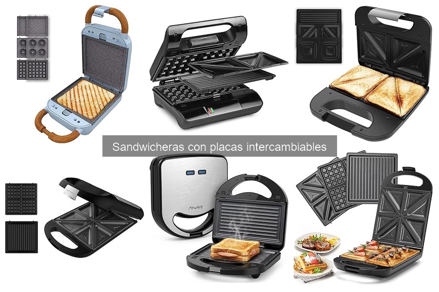 Opiniones sobre sandwicheras con placas intercambiables