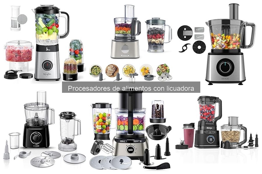 Opiniones y testimonios de procesadores de alimentos con licuadora