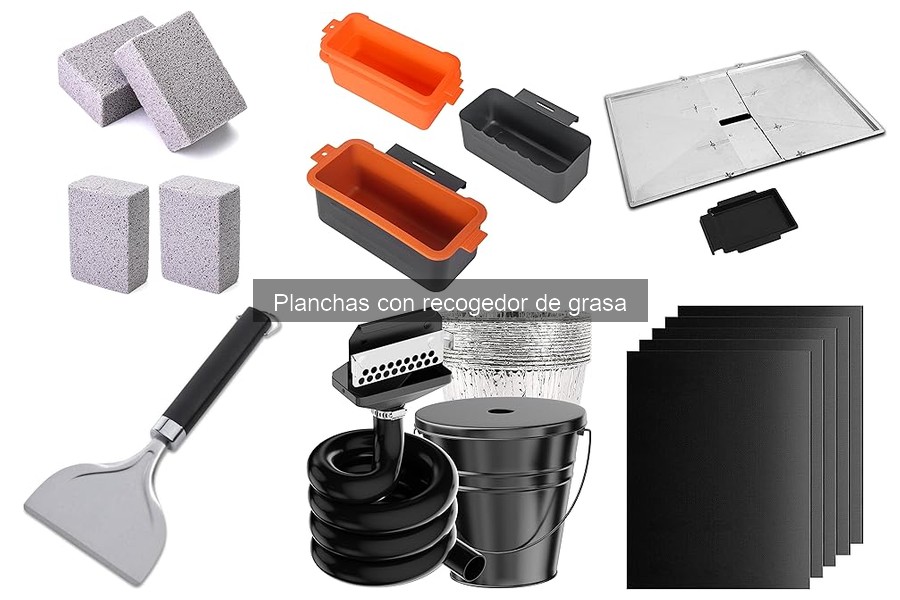 Planchas con Recogedor de Grasa para Camping: Comparativa