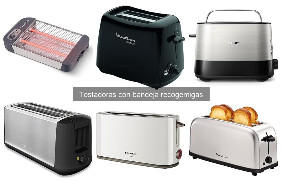 ¿Por qué elegir una tostadora con bandeja recogemigas?