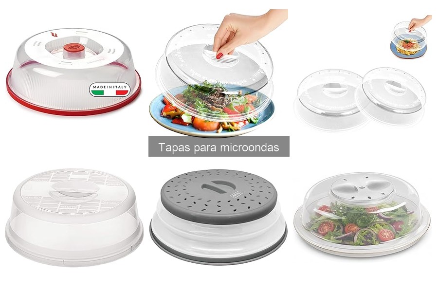 ¿Por qué explota mi comida con la tapa del microondas?