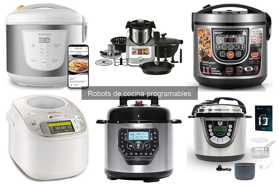 Precio promedio de los robots de cocina programables en Amazon